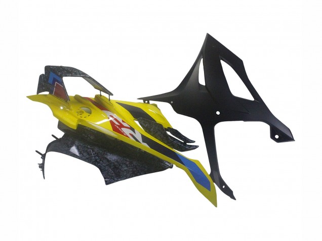 Carena Moto BMW S1000RR 2023-2024 - Giallo Fibra di Carbonio