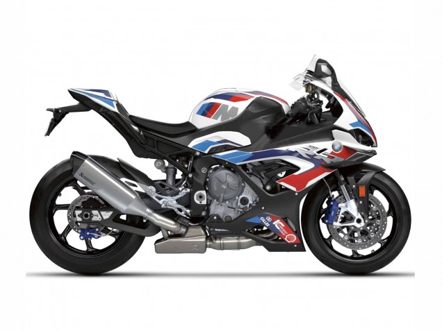 Carena Moto BMW S1000RR 2023-2024 - Bianco Blu Rosso Nero Opaco