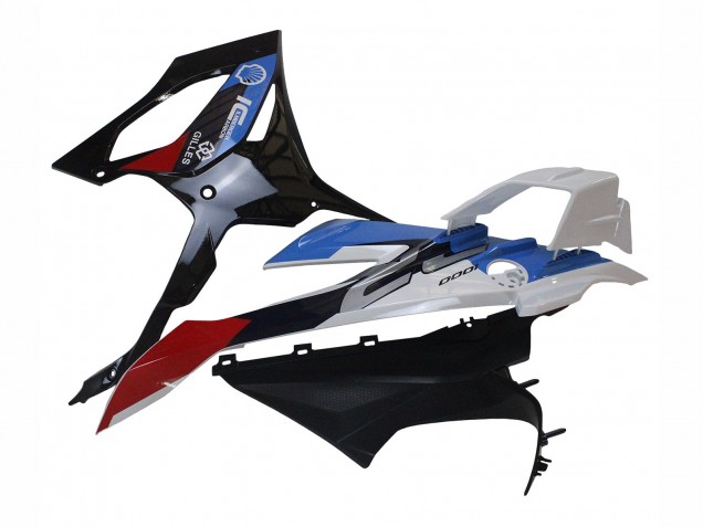 Carena Moto BMW S1000RR 2023-2024 - Bianco Blu Rosso Nero Opaco