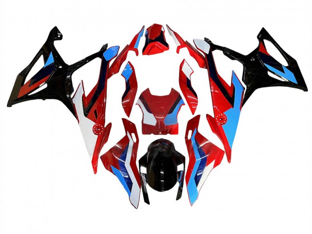 Carena Moto BMW S1000RR 2019-2022 - Nero Rosso Blu Bianco