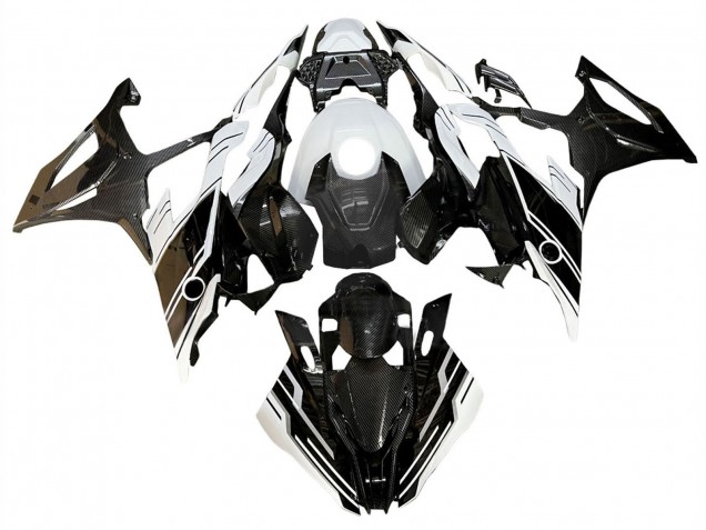 Carena Moto BMW S1000RR 2019-2022 - Nero Lucido Bianco