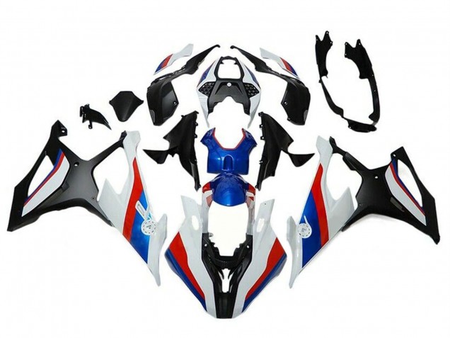 Carena Moto BMW S1000RR 2019-2022 - Nero Bianco Rosso Blu