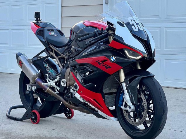 Carena Moto BMW S1000RR 2019-2022 - Nero Rosso Bianco