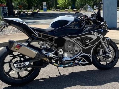 Carena Moto BMW S1000RR 2019-2022 - Nero Bianco Fabbrica
