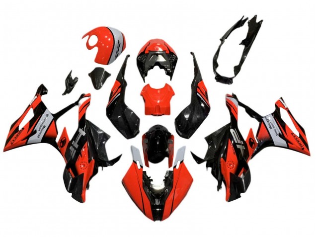 Carena Moto BMW S1000RR 2019-2022 - Nero Rosso Grigio