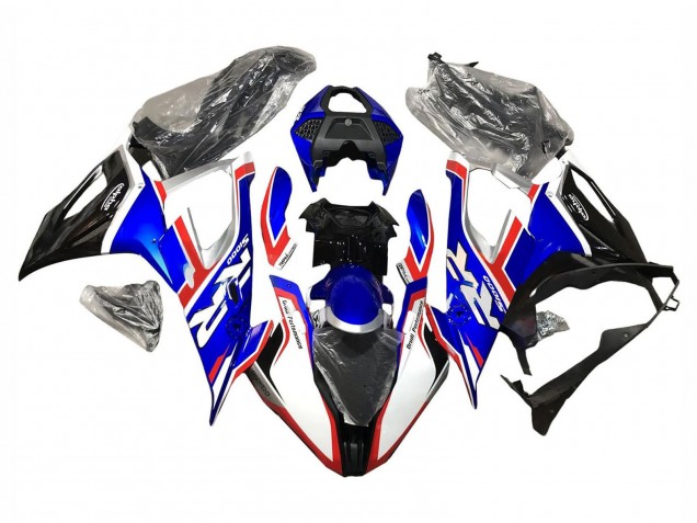 Carena Moto BMW S1000RR 2019-2022 - Blu Rosso Bianco Nero