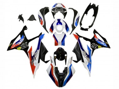 Carena Moto BMW S1000RR 2019-2022 - Blu Rosso Bianco 77 Fabbrica