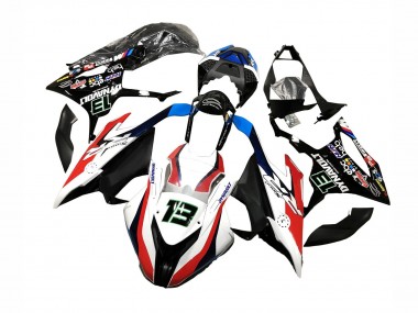 Carena Moto BMW S1000RR 2019-2022 - Nero Bianco Rosso 13 Fabbrica
