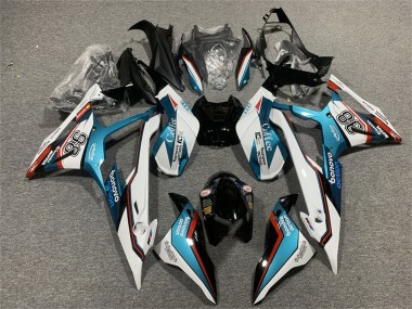 Carena Moto BMW S1000RR 2019-2022 - Blu Rosso Bianco Motul 98 Fabbrica