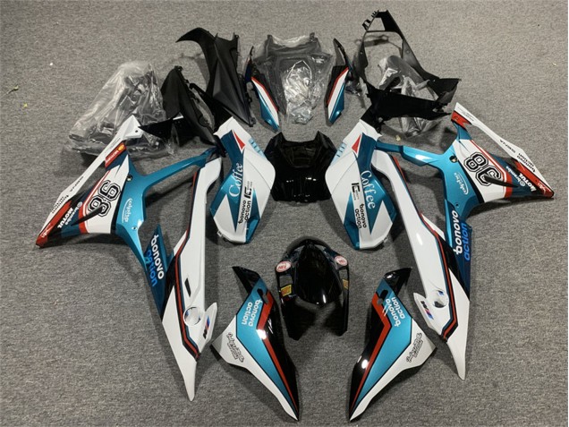 Carena Moto BMW S1000RR 2019-2022 - Blu Rosso Bianco Motul 98