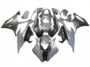 Carena Moto BMW S1000RR 2019-2022 - Grigio Nero Fibra di Carbonio Fabbrica