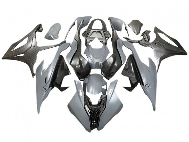 Carena Moto BMW S1000RR 2019-2022 - Grigio Nero Fibra di Carbonio