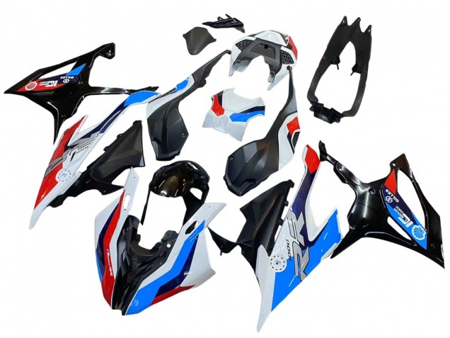 Carena Moto BMW S1000RR 2019-2022 - Nero Rosso Blu Bianco
