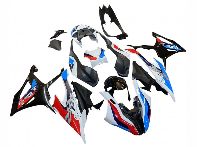 Carena Moto BMW S1000RR 2019-2022 - Nero Rosso Blu Bianco