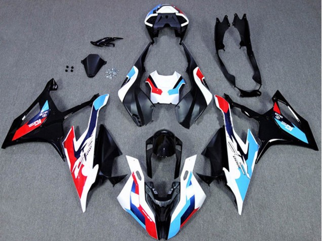 Carena Moto BMW S1000RR 2019-2022 - Nero Bianco Blu