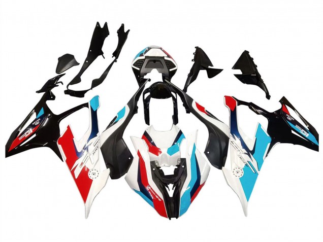 Carena Moto BMW S1000RR 2019-2022 - Nero Bianco Blu Rosso