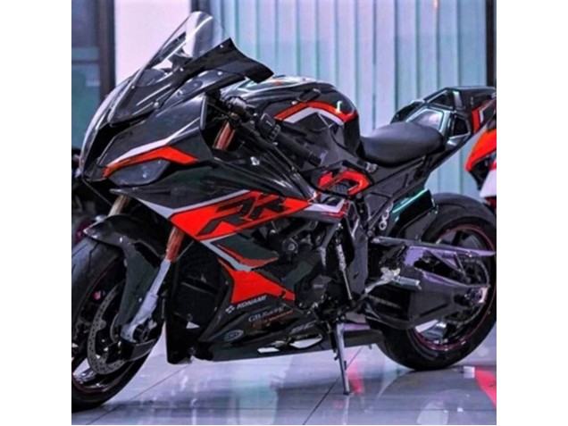 Carena Moto BMW S1000RR 2019-2022 - Nero Rosso Scuro
