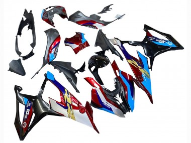 Carena Moto BMW S1000RR 2019-2022 - Bianco Blu Rosso Nero Fabbrica
