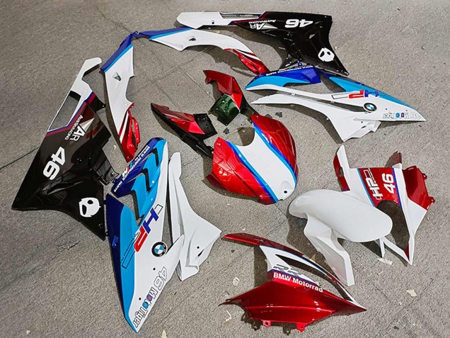 Carena Moto BMW S1000RR 2019-2022 - Rosso Bianco Blu 46
