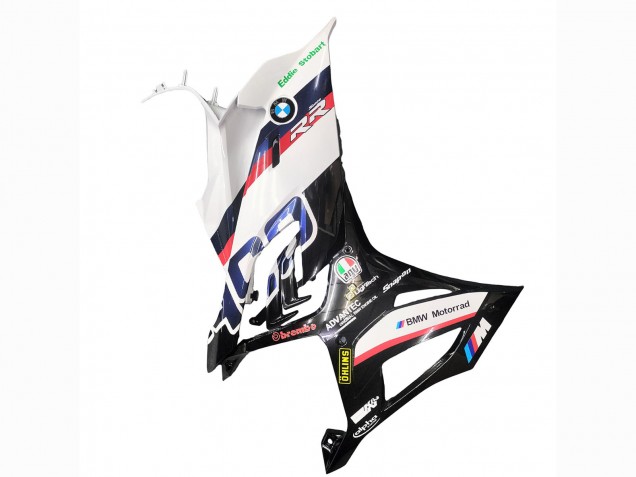 Carena Moto BMW S1000RR 2019-2022 - Bianco Nero Rosa Oxford