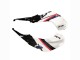 Carena Moto BMW S1000RR 2019-2022 - Bianco Nero Rosa Oxford