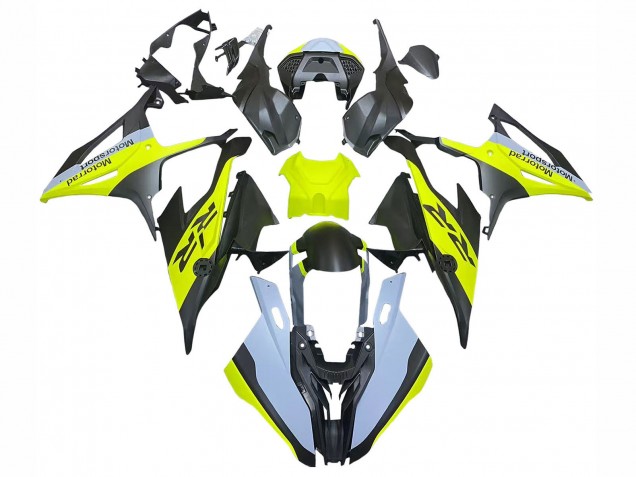 Carena Moto BMW S1000RR 2019-2022 - Nero Giallo Grigio
