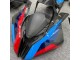 Carena Moto BMW S1000RR 2019-2022 - Nero Blu Rosso Fibra di Carbonio