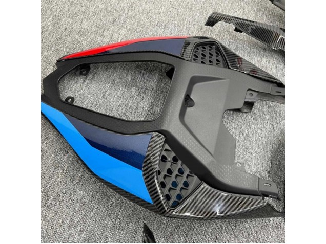 Carena Moto BMW S1000RR 2019-2022 - Nero Blu Rosso Fibra di Carbonio