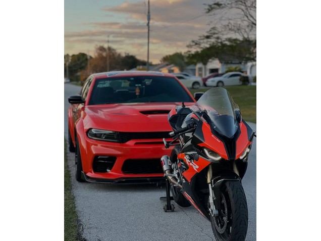 Carena Moto BMW S1000RR 2019-2022 - Rosso Nero