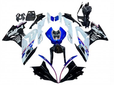 Carena Moto BMW S1000RR 2017-2018 - Bianco Blu Nero Lucido Fabbrica