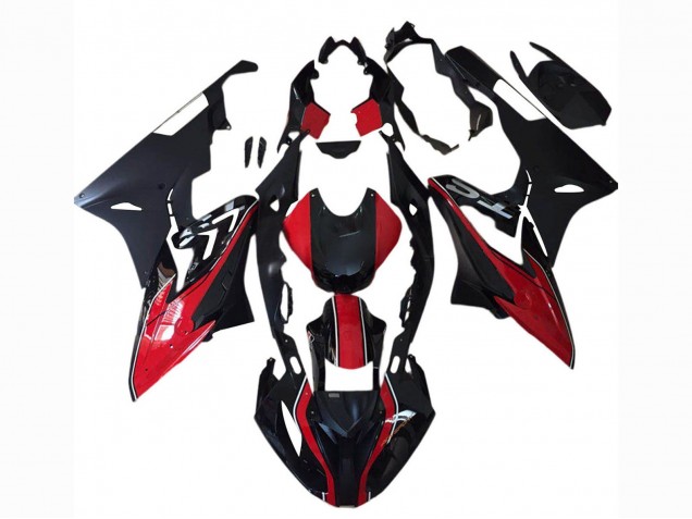 Carena Moto BMW S1000RR 2017-2018 - Rosso Nero Opaco