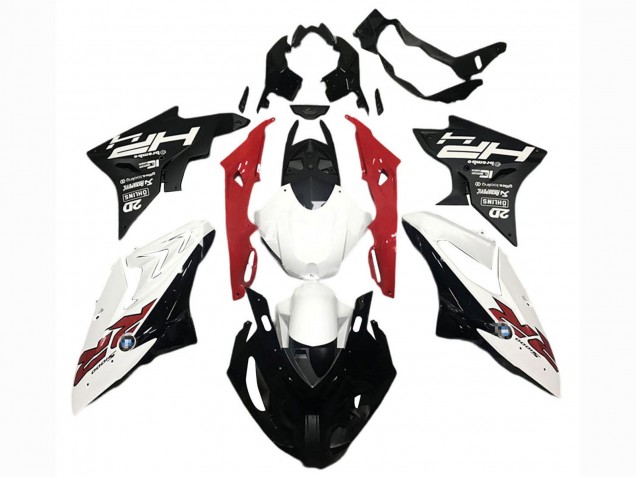 Carena Moto BMW S1000RR 2017-2018 - Bianco Rosso Nero Opaco