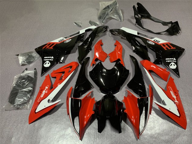 Carena Moto BMW S1000RR 2017-2018 - Bianco Rosso Nero Lucido