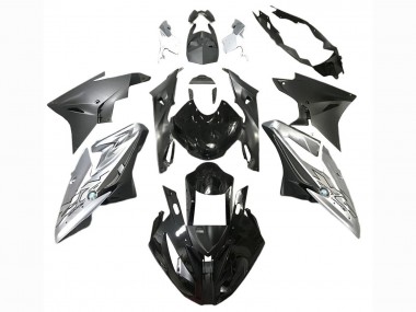 Carena Moto BMW S1000RR 2017-2018 - Argento Nero Fabbrica