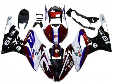 Carena Moto BMW S1000RR 2017-2018 - Bianco Rosso Blu Nero Fabbrica