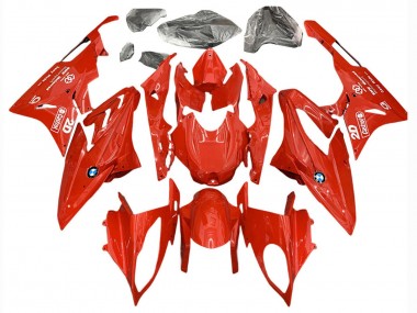Carena Moto BMW S1000RR 2017-2018 - Rosso Castrol Fabbrica