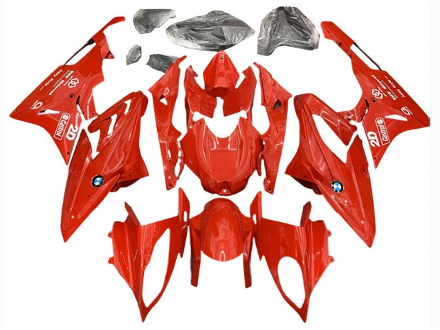 Carena Moto BMW S1000RR 2017-2018 - Rosso Castrol