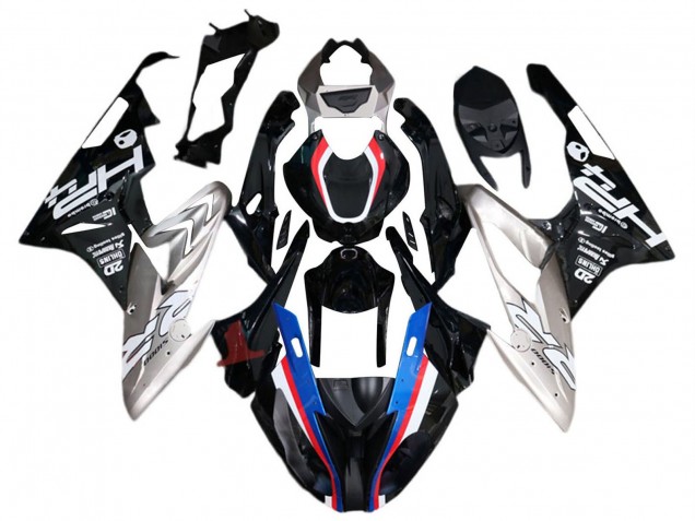Carena Moto BMW S1000RR 2015-2016 - Argento Rosso Blu Nero