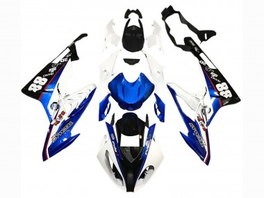 Carena Moto BMW S1000RR 2015-2016 - Bianco Blu Nero 88 Fabbrica