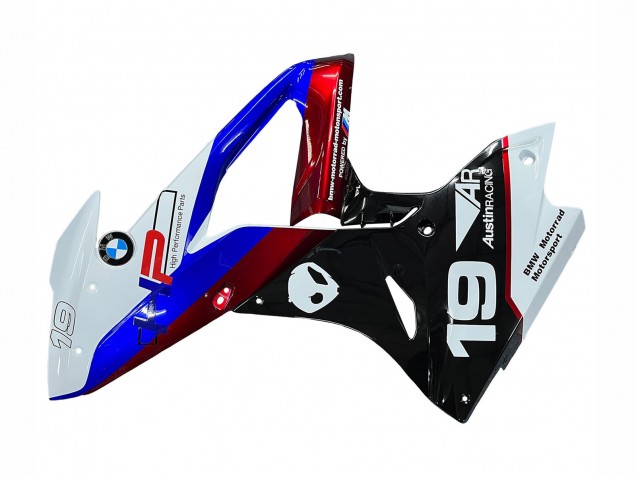 Kit Carena Moto ABS BMW S1000RR 2015-2016 - Bianco Rosso Blu Nero