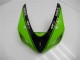 Carena Moto Kawasaki ZX6R 2005-2006 - Verde Nero Lucido Elf
