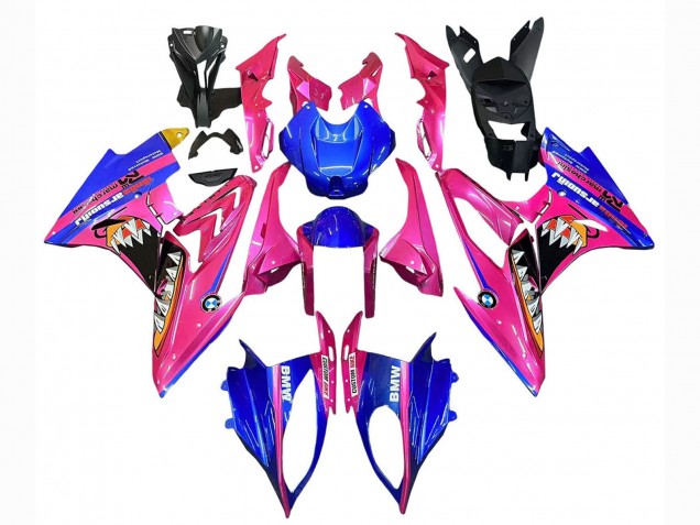 Carena Moto BMW S1000RR 2015-2016 - Rosa Blu Squalo