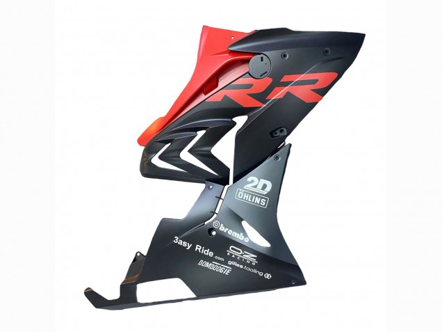 Carena Moto BMW S1000RR 2015-2016 - Nero Opaco Rosso