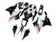 Carena Moto BMW S1000RR 2015-2016 - Bianco Nero Fibra di Carbonio