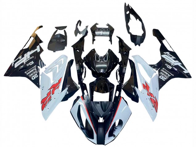 Carena Moto BMW S1000RR 2015-2016 - Bianco Nero Lucido