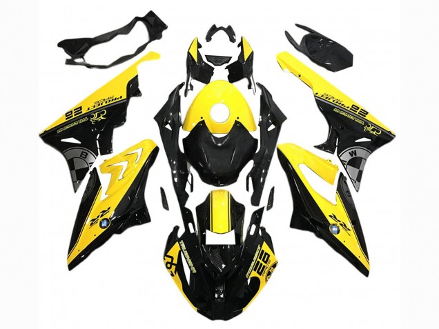 Carena Moto BMW S1000RR 2015-2016 - Giallo Nero