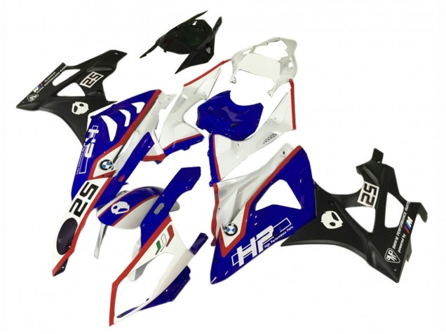 Carena Moto BMW S1000RR 2009-2014 - Bianco Rosso Blu Nero HP