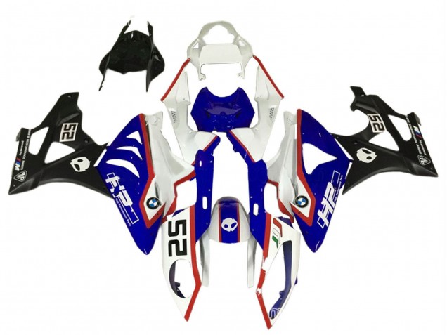 Carena Moto BMW S1000RR 2009-2014 - Bianco Rosso Blu Nero HP