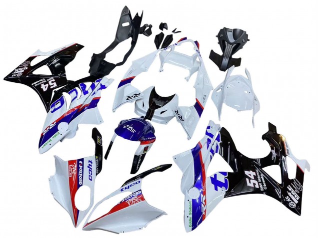 Carena Moto BMW S1000RR 2009-2014 - Bianco Rosso Blu Nero Tyco