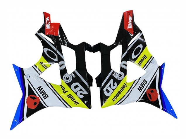 Carena Moto BMW S1000RR 2009-2014 - Blu Giallo Rosso Nero Squalo VR 46